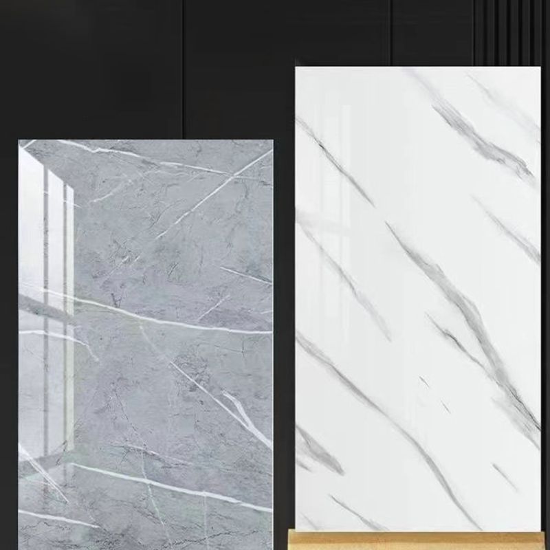 Lisslune | Wallpaper Floor Tile Marble Waterproof Wallpaper Floor Tile