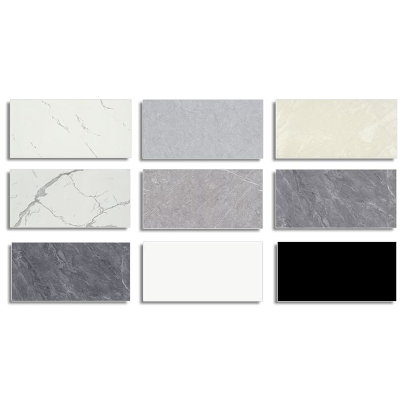 Lisslune | Plastic Peel & Stick Field Tile Rectangular Waterproof Single Tile