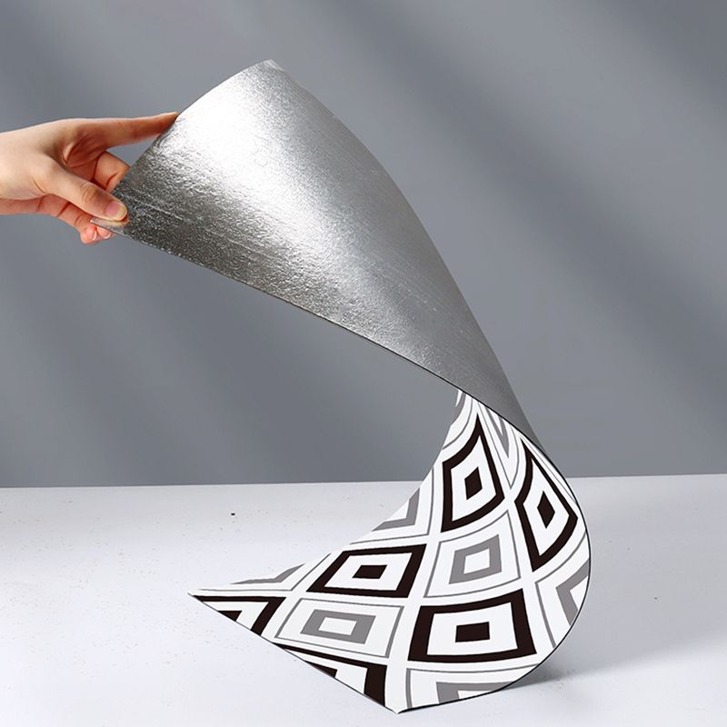 Lisslune | Modern Mosaic Tile Arabesque Print Peel and Stick Backsplash Tile for the Kitchen