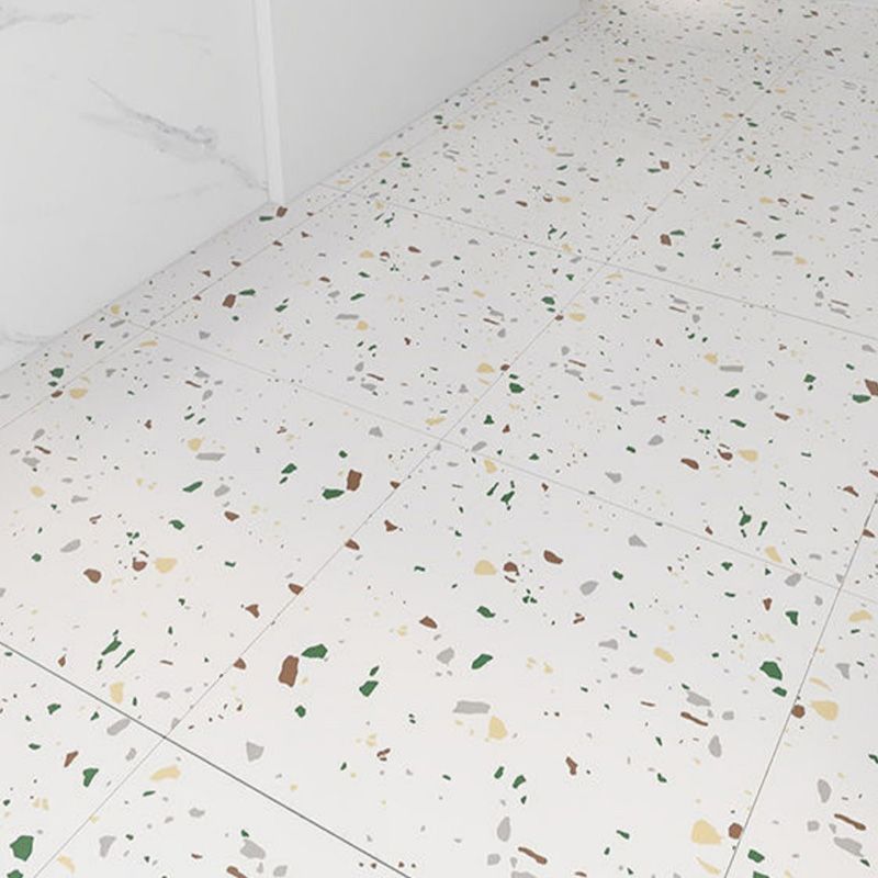Lisslune | Modern Indoor Vinyl Flooring Marble Print Square PVC Vinyl Flooring