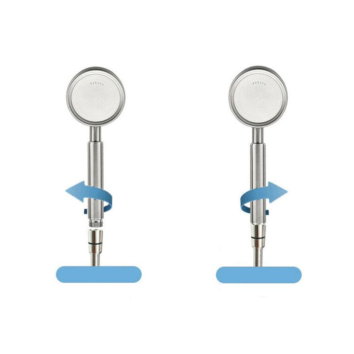 Lisslune | Showerhead Stainless Steel Adjustable Model Rust Protection Hand Shower