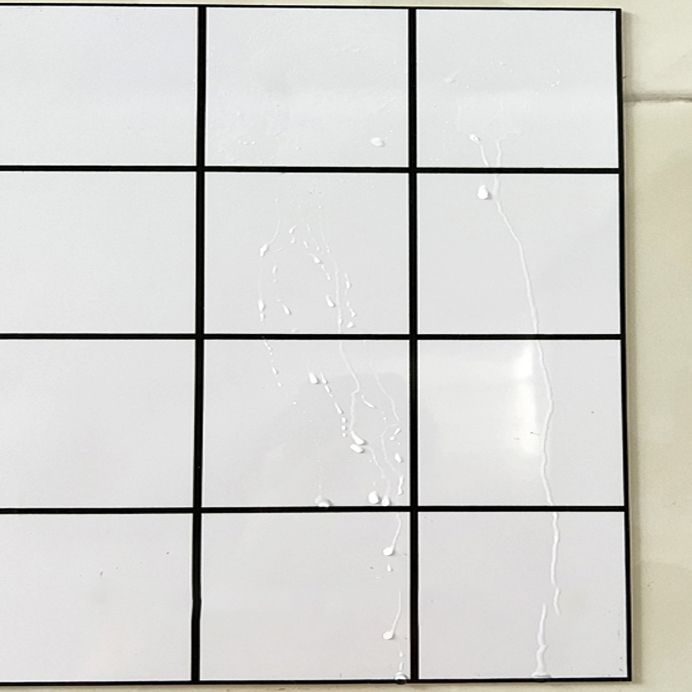 Lisslune | PVC Rectangular 10 Pack 12" X 23" Peel & Stick Mosaic Tile Kitchen and Bathroom