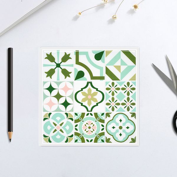 Lisslune | Mosaic tile peel & stick Modern plastic tile peel & stick