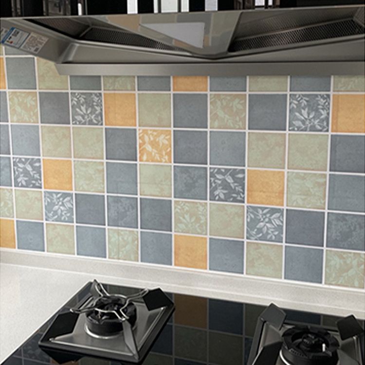 Lisslune | Grid Mosaic Peel & Stick Tile Waterproof Kitchen Wallpaper