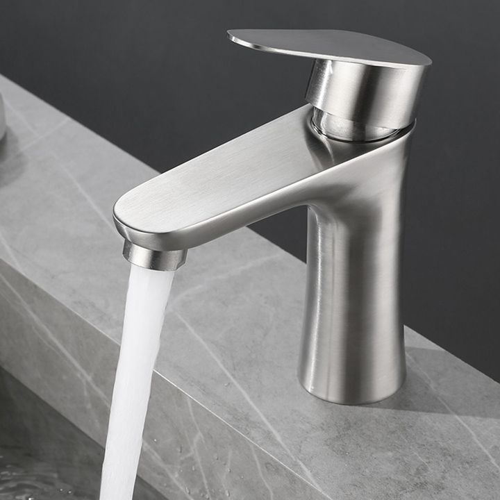 Lisslune | Faucet Hose Stainless Steel Single Lever Basin Mixer