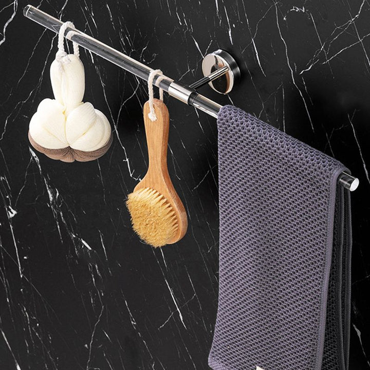 Lisslune | Modern Bathroom Accessory Set Towel Bar Silver/Gold/Black Bathroom Accessories