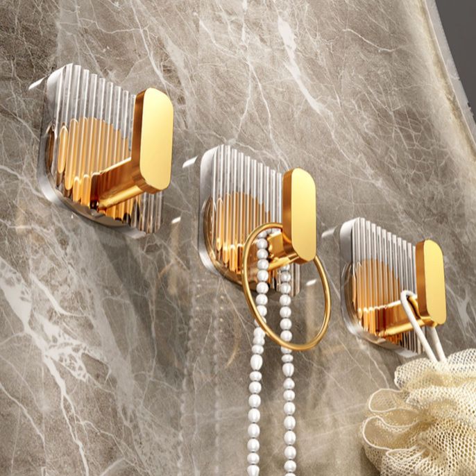 Lisslune | Modern Golden Bathroom Accessories Single Piece or in Set with Bathroom Shelf