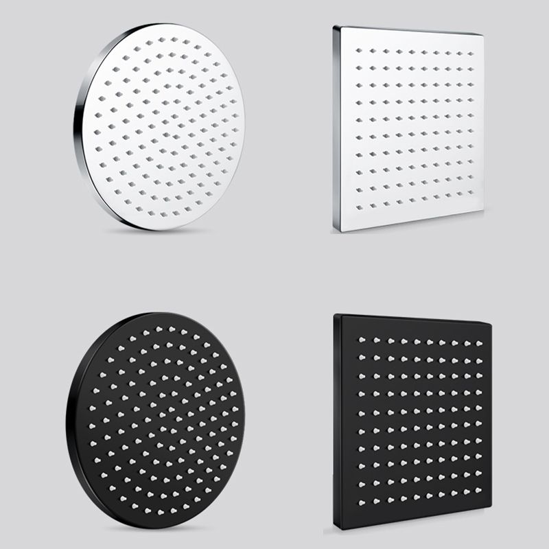 Lisslune | Contemporary square shower head combination with handheld shower