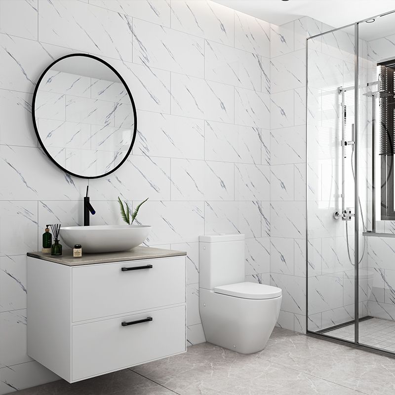 Lisslune | Modern Peel-and-Stick Wall Tile PVC Peel/Stick Wall Tile