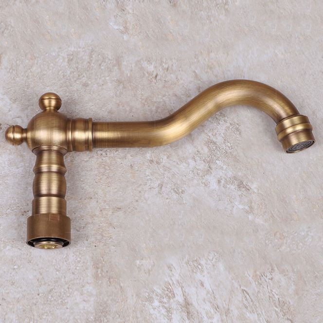 Lisslune | Vintage Bathtub Faucet Two Cross Handle Faucet Solid Copper Wall Mounted Faucet