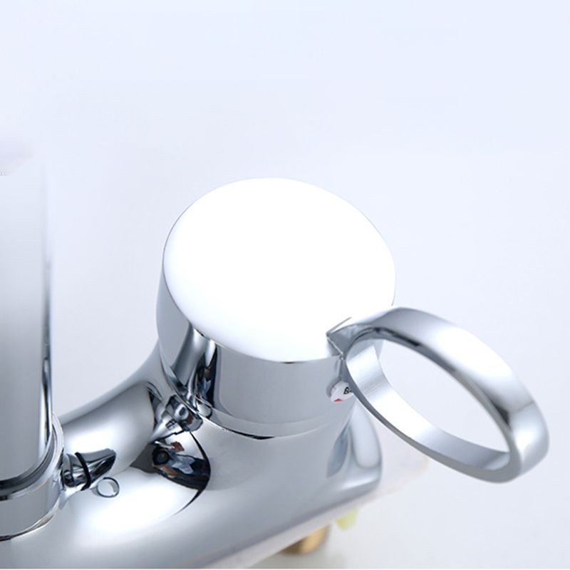 Lisslune | 1or2-Handle Brushed Nickel Widespread Faucet 2 Hole Center Set Sink Faucet