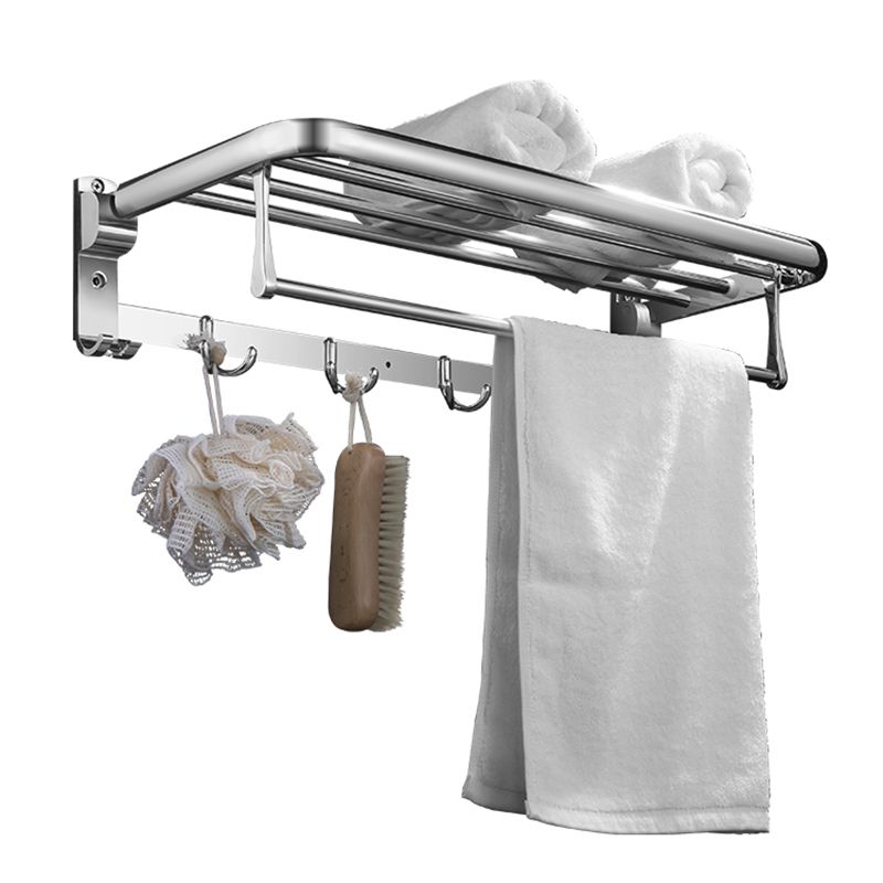 Lisslune | Modern Stainless Steel Bathroom Shelf Paper Holder Bathroom Accessories Set