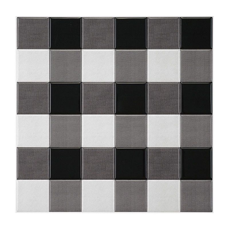 Lisslune | Mosaic Tile Peel & Stick Tile PVC Kitchen Backsplash Peel and Stick Wall Tile