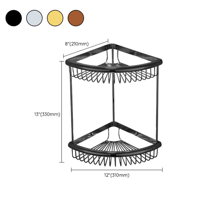 Lisslune | Traditional Brass Bathroom Accessories Set Bathroom Shelf Bathroom Accessories Set