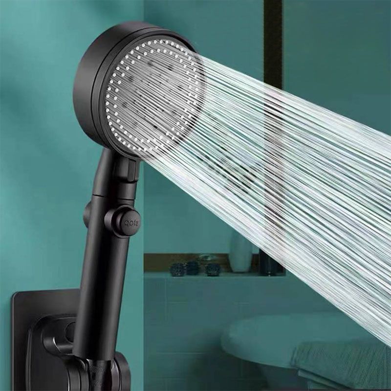 Lisslune | Contemporary Shower Head Handheld Shower Wall Mount Round Plastic Shower Head Combo