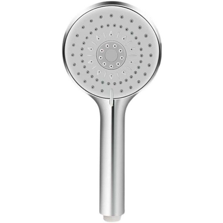 Lisslune | Modern Adjustable Handheld Showerhead Chrome Round Handheld Showerhead