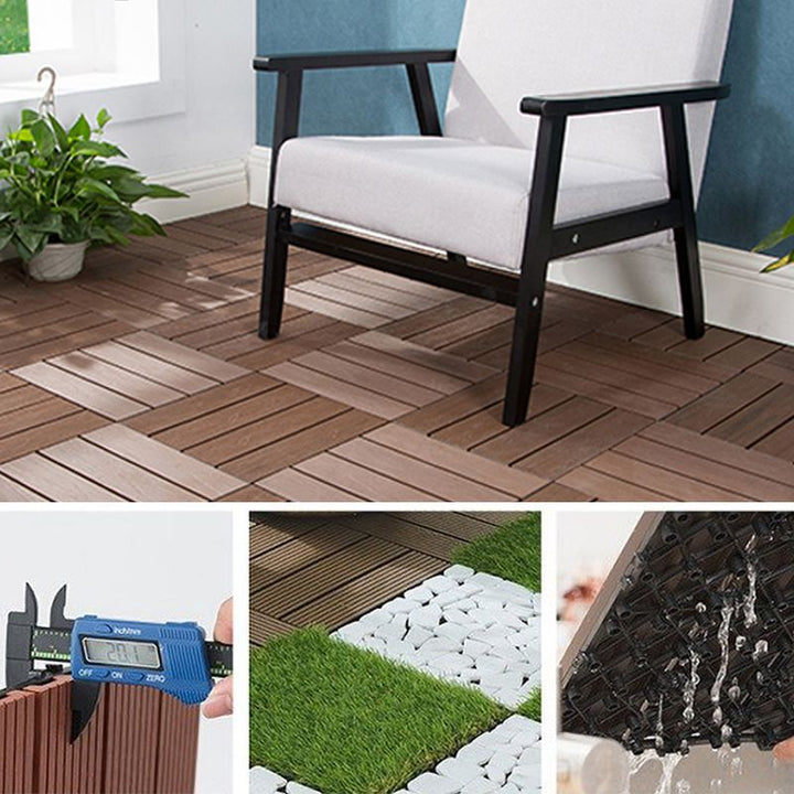 Lisslune | Classic Floor Tile Composite Outdoor Floor Tile Floor Tile