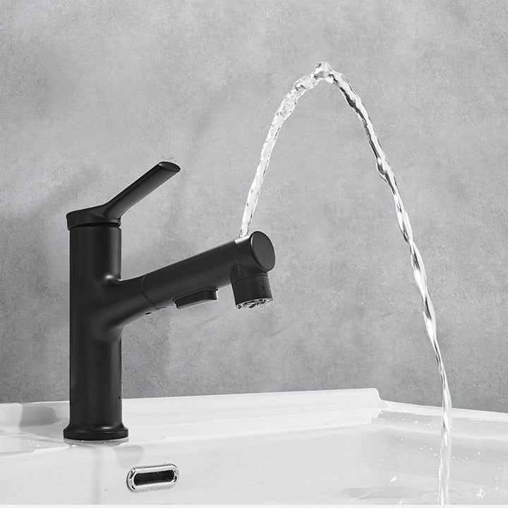 Lisslune | Contemporary Faucet Simple Low Arc Copper Sink Faucet