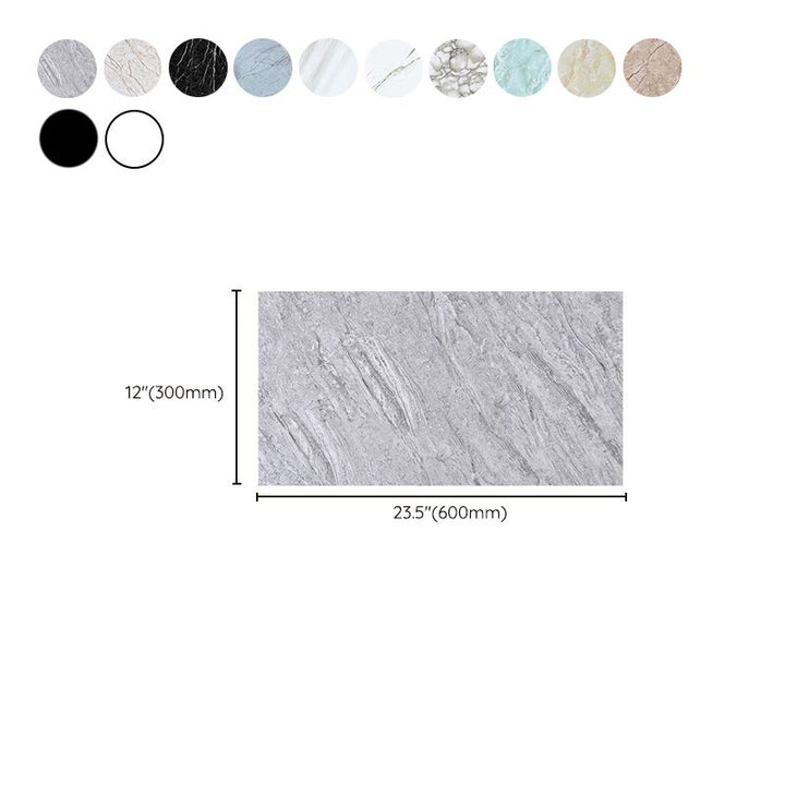 Lisslune | PVC Mosaic Tiles Peel and Stick Tile Kitchen Waterproof Backsplash Peel and Stick Wall Tile