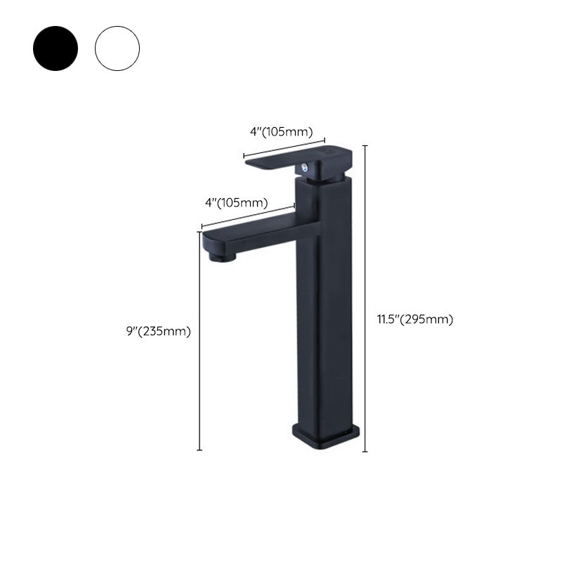 Lisslune | Industrial Bathroom Faucet Stainless Steel Lever Handles with Water Hose Sink Faucet