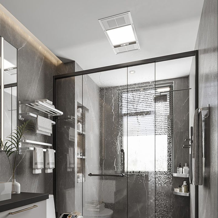 Lisslune | 7-piece Bathroom Accessory Set Modern Aluminum Bathroom Set in Silver