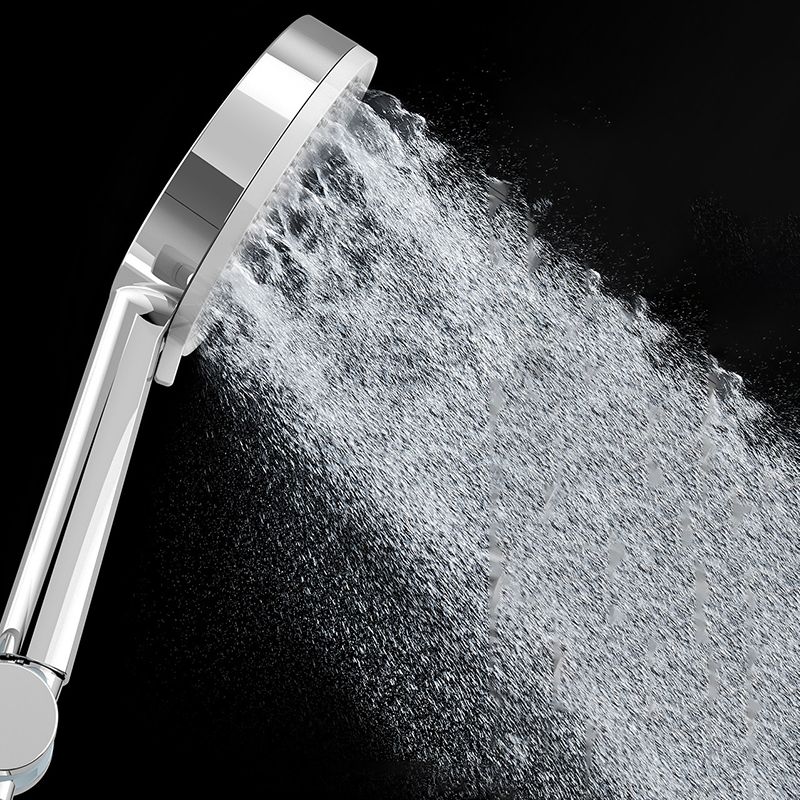 Lisslune | Plastic Hand Shower Round Handheld Shower Head with Adjustable Spray Pattern