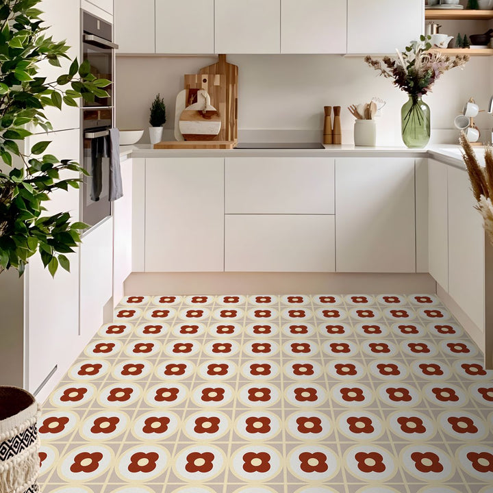Lisslune | Square Peel & Stick Field Tile Waterproof PVC Peel and Stick Wall Tile