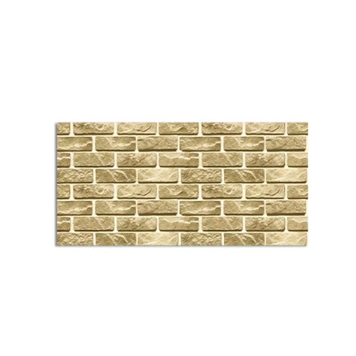 Lisslune | Industrial Wall Ceiling 3D Artificial Brick Living Room Peel and Stick Covering (5-Pack)