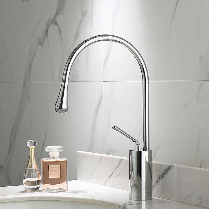 Lisslune | Wall-mounted metal bathtub faucet bathtub filler single lever shower faucet
