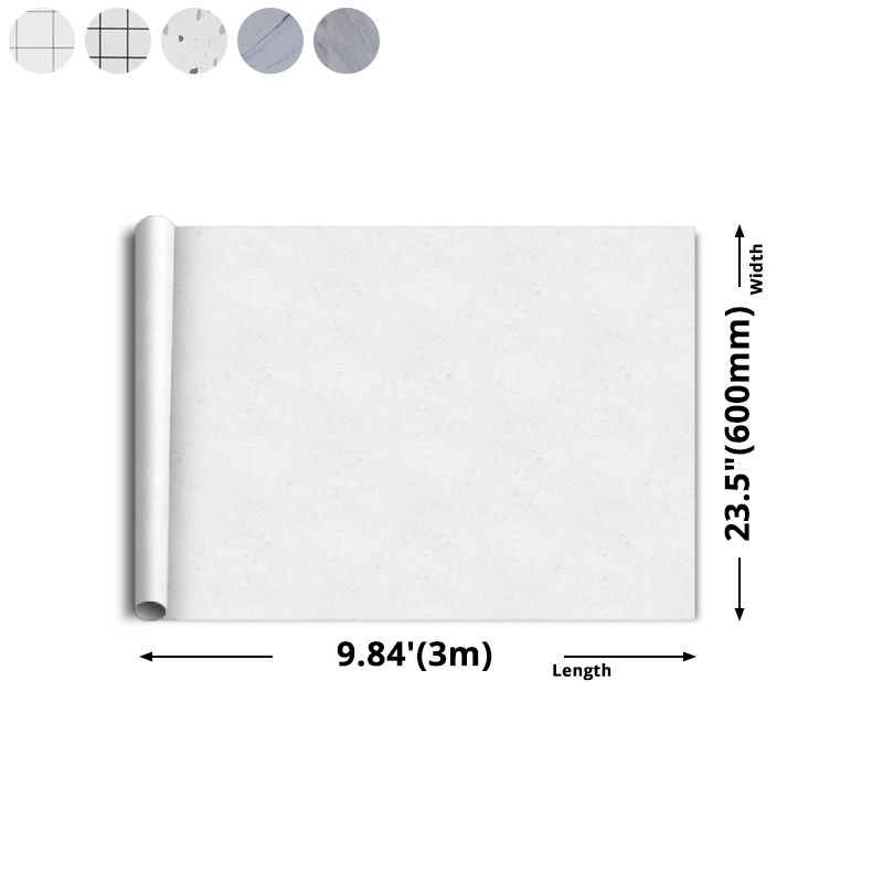 Lisslune | Modern Kitchen Backsplash Tile Check Print Peel and Stick Backsplash Tile