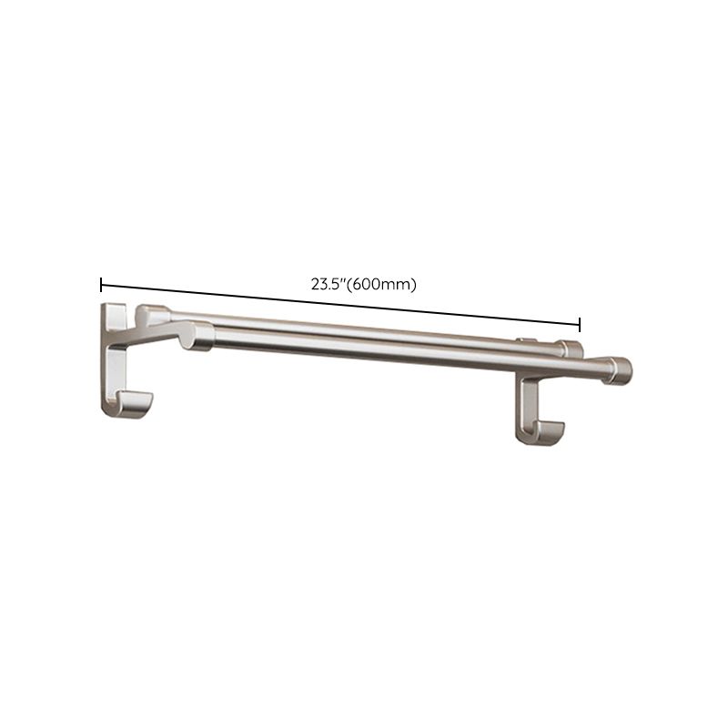 Lisslune | Modern Polished Chrome Bathroom Accessory Set Bathroom Shelf/Towel Holder/Paper Holder included
