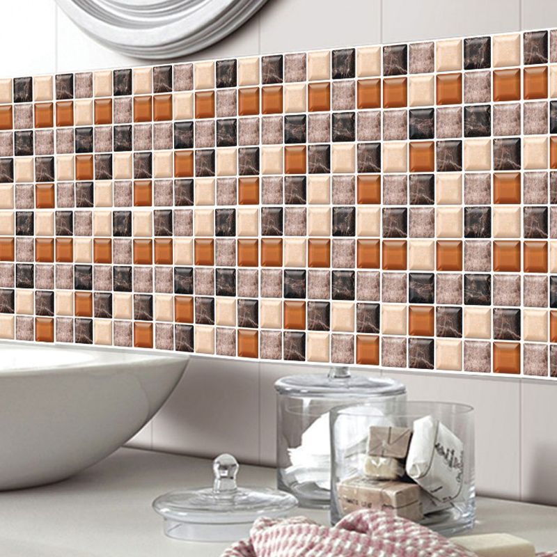 Lisslune | Mosaic Tiles Wallpaper PVC Waterproof Peel & Stick Mosaic Tiles