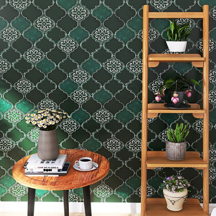 Lisslune | Arabesque Peel and Stick Tiles Mosaic Tiles Self-Adhesive Backsplash