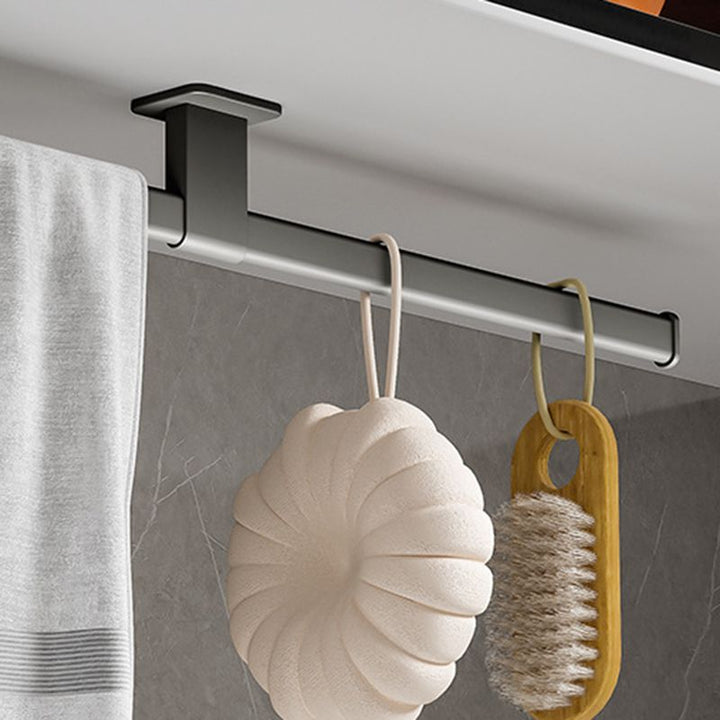 Lisslune | Contemporary Aluminum Bathroom Accessories Set Towel Rail Bathroom Accessories