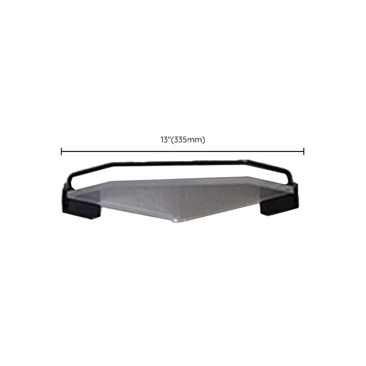 Lisslune | Modern Bathroom Accessory Set Shelf/Towel Holder & Bathrobe Hook included