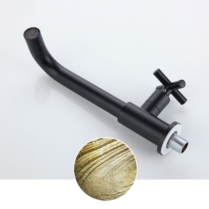 Lisslune | Wall-mounted faucet single lever mixer basin faucet for the bathroom