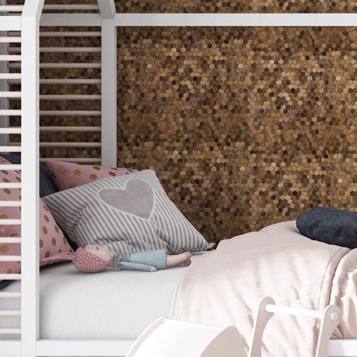 Lisslune | Mosaic Tiles - Waterproof Peel and Stick Wall Tile with Hexagonal Shape
