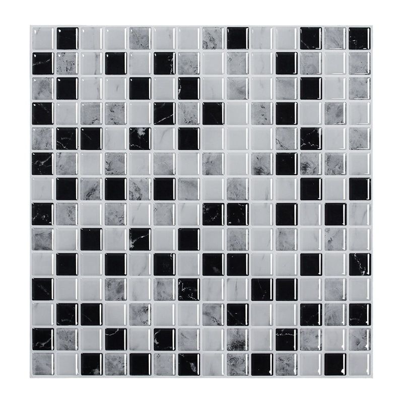 Lisslune | Square Peel & Stick Tile Stone Composite Subway Tile for Backsplash Wall