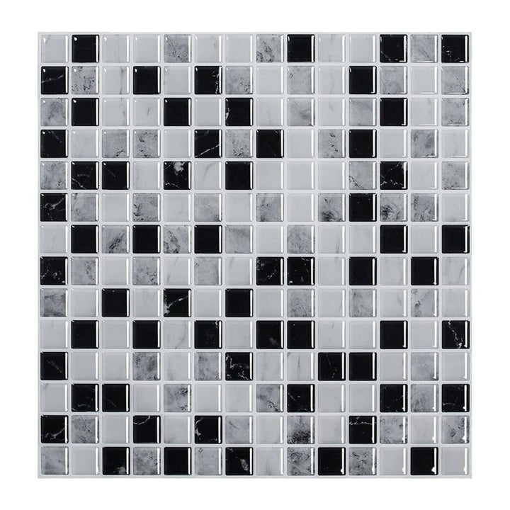 Lisslune | Square Peel & Stick Tile Stone Composite Subway Tile for Backsplash Wall
