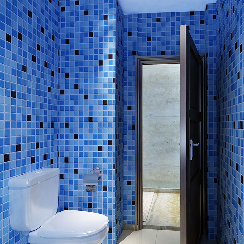 Lisslune | Colorful Mosaic Peel & Stick Tiles Waterproof Shower Wallpaper