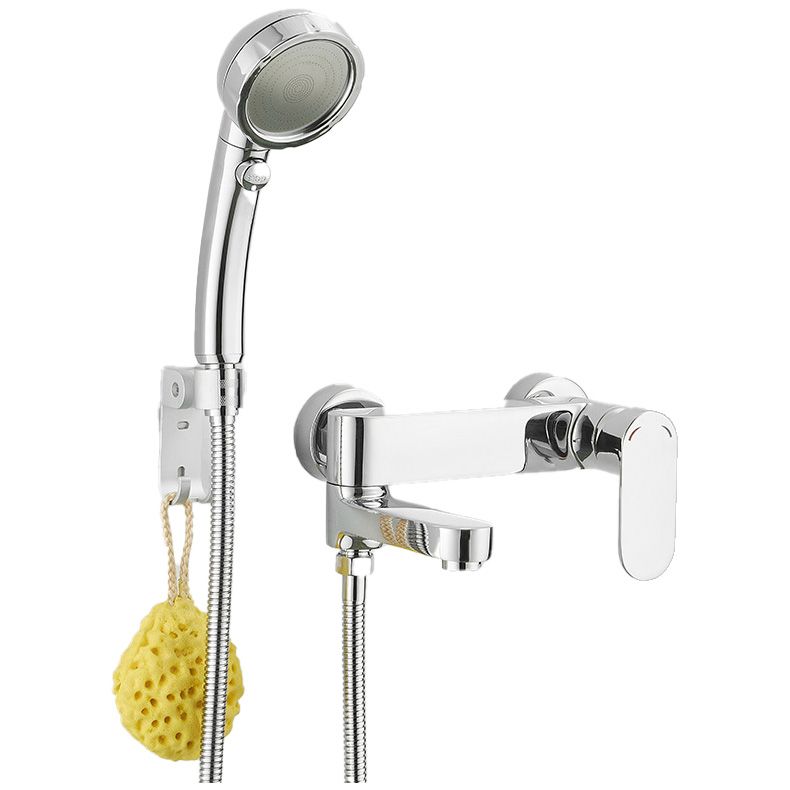 Lisslune | Modern Lever Mixer Bathtub Faucet Wall Mounted Bathtub Faucet