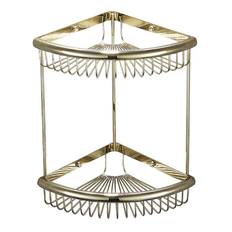 Lisslune | Traditional Brass Bathroom Accessories Set Bathroom Shelf Bathroom Accessories Set