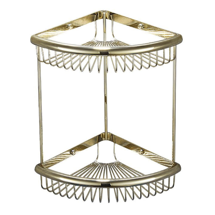 Lisslune | Traditional Brass Bathroom Accessories Set Bathroom Shelf Bathroom Accessories Set