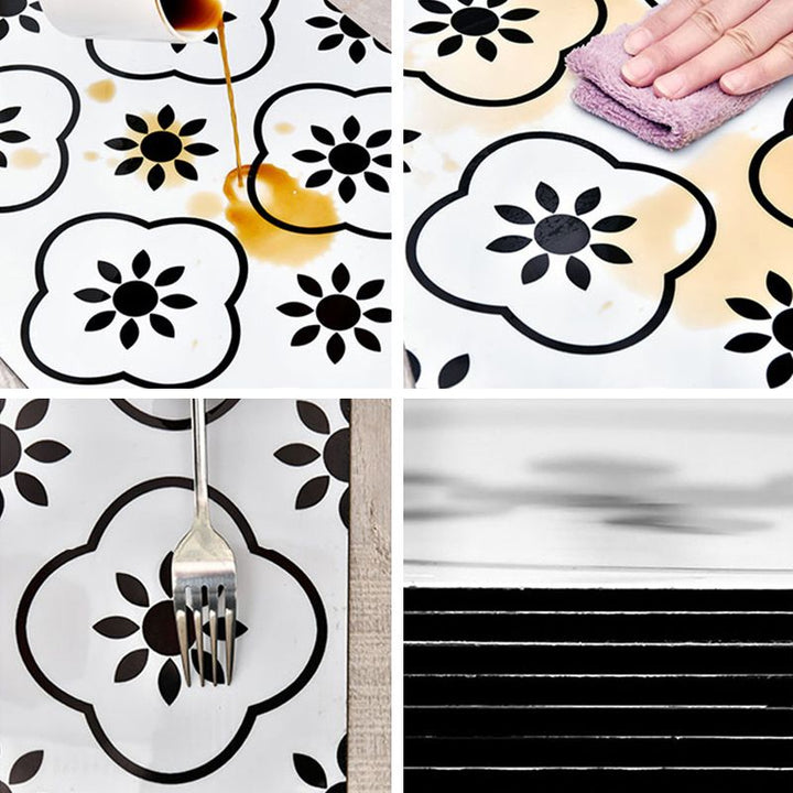 Lisslune | Modern Style Wallpaper Kitchen Single Tile Wallpaper with Rectangular Shape