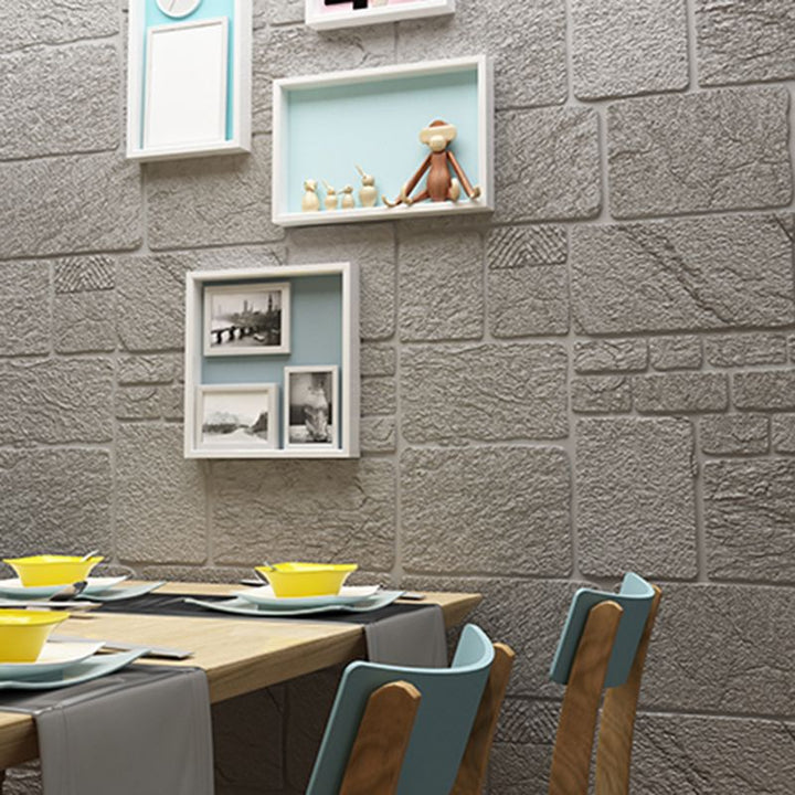 Lisslune | Modern PVC Cladding Smooth Wall Interior 3D Living Room Plank Set of 1