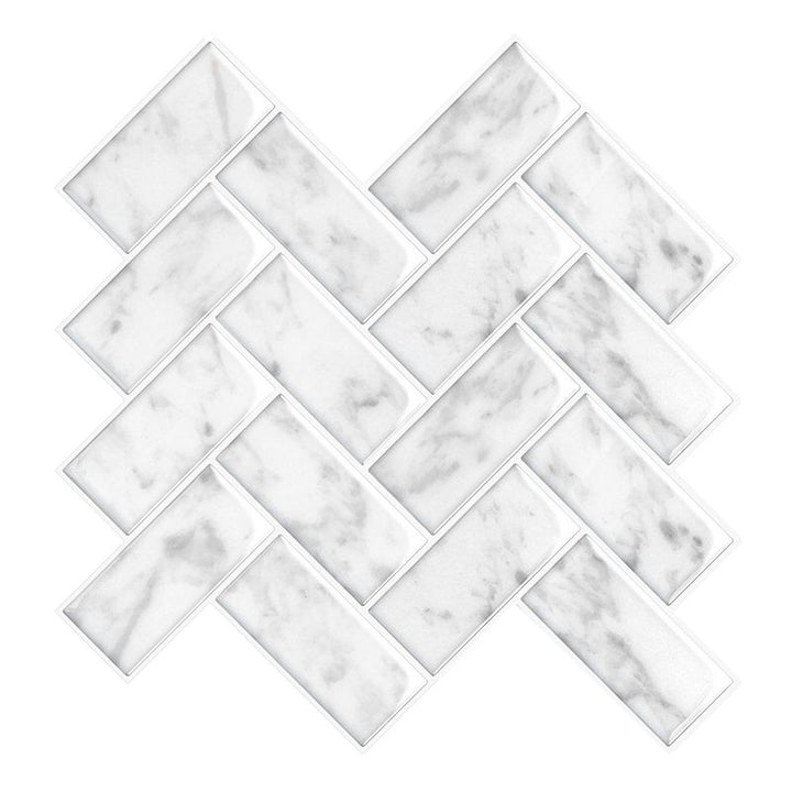 Lisslune | Modern Peel and Stick Backsplash Wall Tile PVC Peel & Stick Field Tile