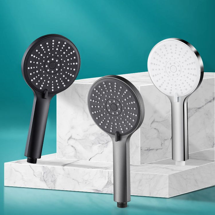 Lisslune | 5-Spray Pattern Handheld Shower Head High Flow Wall Mounted Shower Head