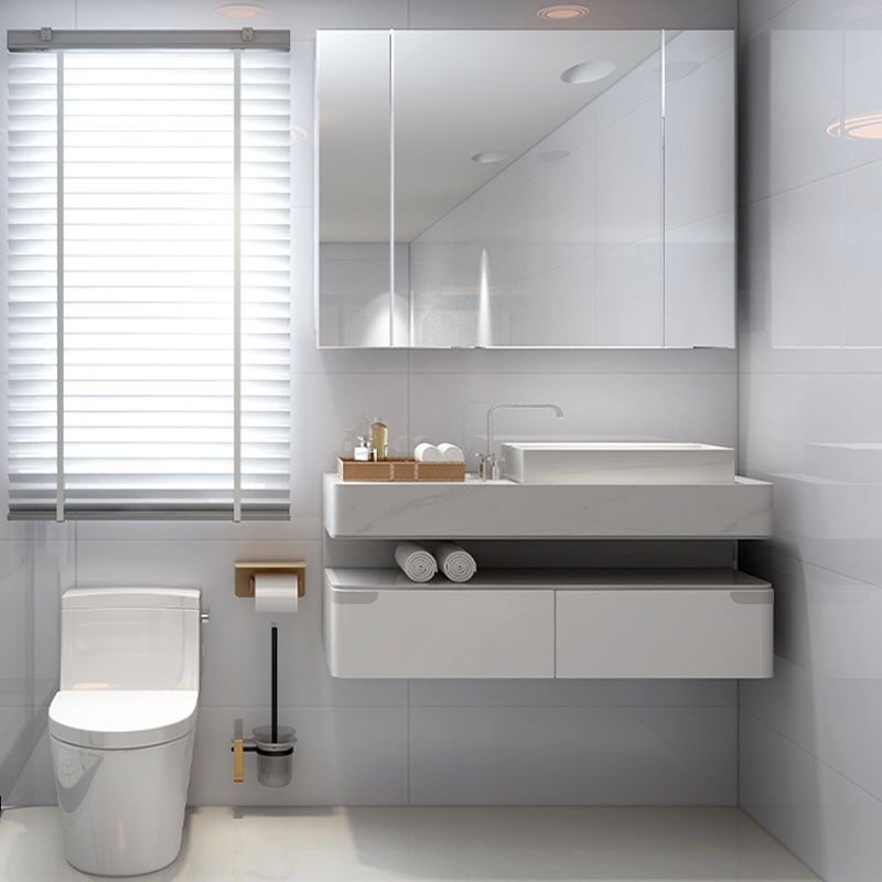 Lisslune | Bathroom single tile marble pattern peel-and-stick tiles backing plate