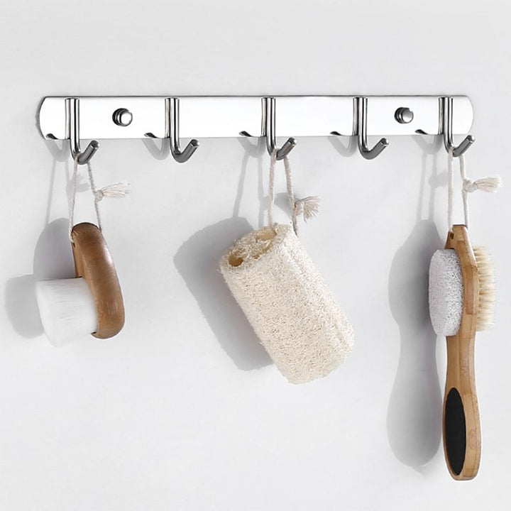 Lisslune | Modern Bathroom Accessory Set Stainless Steel Bathroom Shelf Bathroom Set