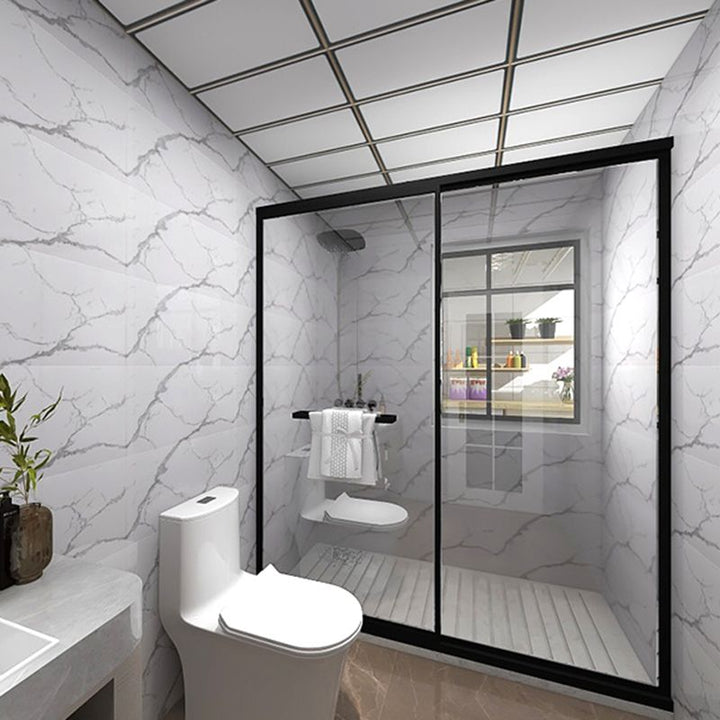 Lisslune | Wall floor tile artificial marble paste waterproof floor tile wallpaper